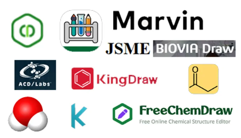 化学结构式编辑器市场调研报告 2025 - ChemDraw、Ketcher、FreeChemDraw 等工具全面对比